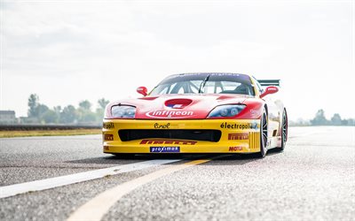 Ferrari 550 GTC, racing cars, 2003 cars, sportscars, 2003, italian cars, Ferrari