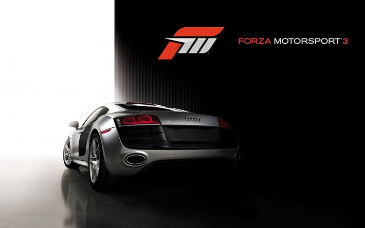 Forza Motorsport 3, Audi RS8, jogos de condu&#231;&#227;o