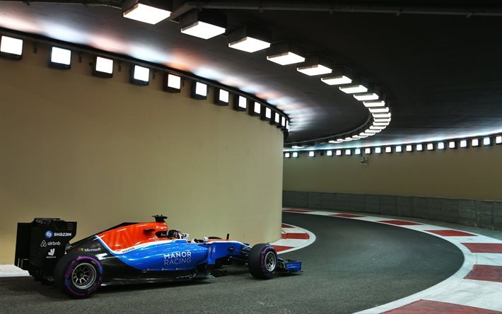 Formel 1, Pascal Wehrlein, Manor Motorsport, dubai