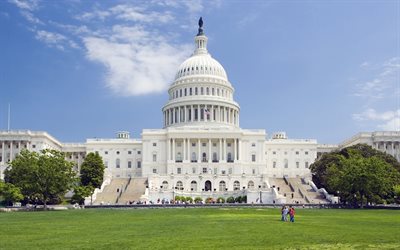Capitol, US Congress, Washington, USA, Neoclassicism, Washington Landmark
