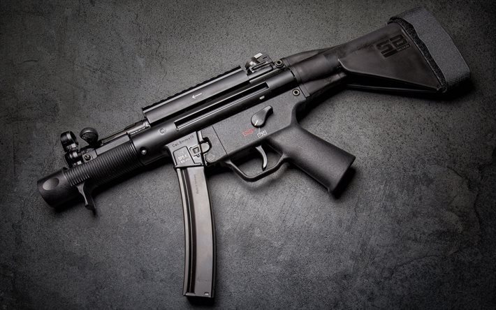 HK MP5K, Pistola de la m&#225;quina de armas, MP5, con un prop&#243;sito especial de armas