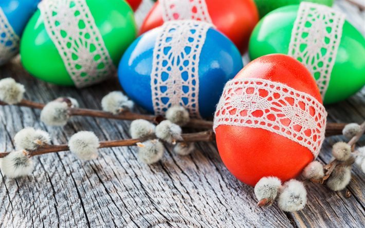Paskalya, bahar, Paskalya yumurtaları, dekorasyon