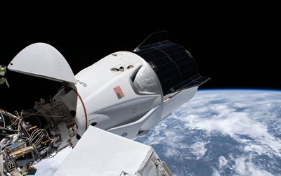 SpaceX Crew-1, NASA, USCV-1, vaisseau spatial, Crew Dragon Resilience, espace ouvert