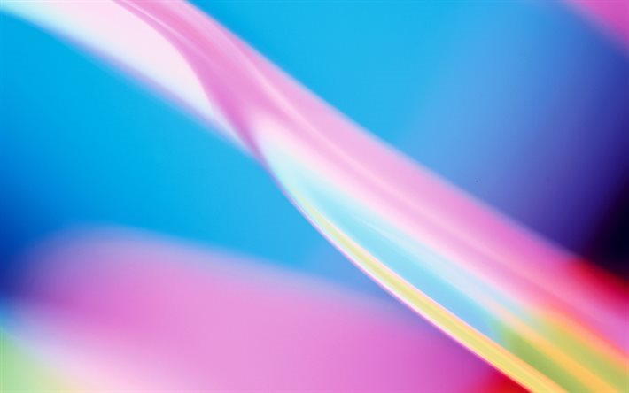ايرو خلفية ملونة, مجردة موجة, الملونة موجة