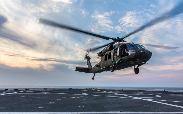 Sikorsky UH-60, Black Hawk, helic&#243;pteros de ataque, UH-60, la Fuerza A&#233;rea de EEUU