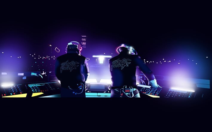 Daft Punk, DJ, konser, Thomas Bangalter, Guy-Manuel de Homem-Christo