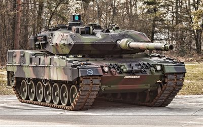 Leopard 2A7, carro armato principale tedesco, Leopard 2, Bundeswehr, carri armati moderni, esercito tedesco, Germania