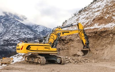 Liebherr R 960 SME Litronic, crawler excavators, 2022 excavators, construction machinery, special equipment, construction equipment, Liebherr