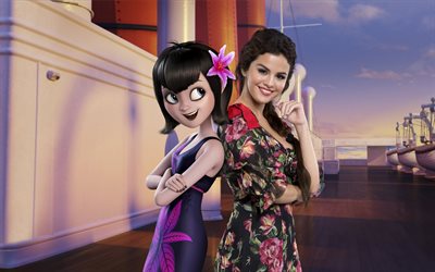 Hotel Transilvania 3, las Vacaciones de Verano De 2018, Mavis, Selena Gomez, el cartel, las nuevas historietas