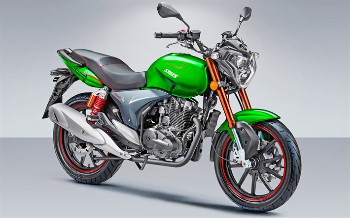 Stels炎200, 緑のバイク, Citybikes