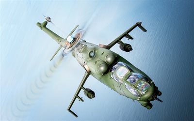 Mi-24, attack helicopter, combat helicopters, military helicopters, Polish Air Force, Poland