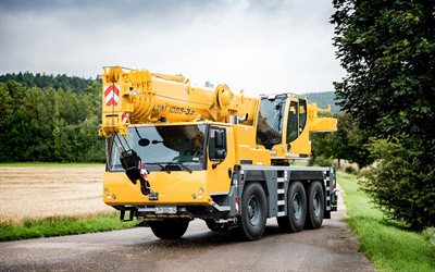 Liebherr LTM 1055-3-2, HDR, mobile cranes, 2022 cranes, construction machinery, special equipment, construction equipment, Liebherr