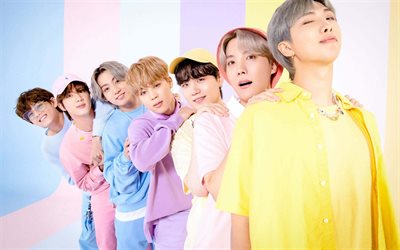 bts, بانقتان بويز, بانقتان سونيوندان, k-pop, فرقة فتى كوريا الجنوبية, في, جونغ كوك, جيمين, rm, جين, جايهوب, سكر