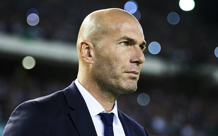 サッカー, Zinedine Zidane, レアル-マドリード, コーチ, スペイン