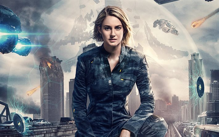 The Divergent Series, Allegiant, 2016, Season 3, Shailene Woodley, Shaylene Woodley, Divergent, fantascienza