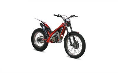 GasGas TXT PRO, 2021, exterior, front view, new red TXT PRO, GasGas
