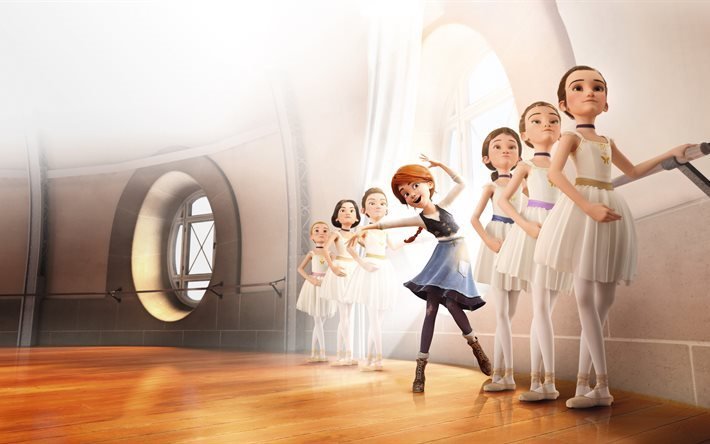 Ballerina, 5K, 2016 movie, 3D-animation