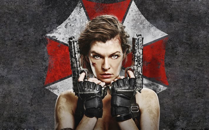 Resident Evil The Final Chapter, 2016 movie, 4k, action, actress, Milla Jovovich