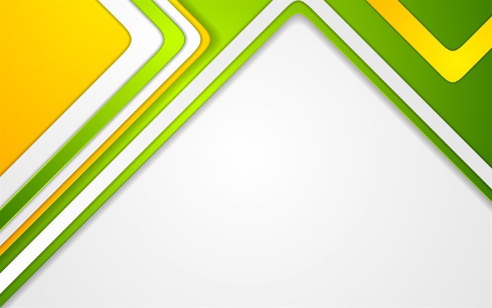 geometric designs, green rectangles, lines, green yellow abstraction