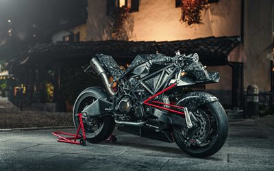 Vyrus 984, 4k, garage, 2022 bikes, superbikes, Vtopia Design, tuning, 2022 Vyrus 984, Italian motorcycles, Vyrus