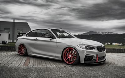 Z-Performance, tuning, BMW M235i, 2018 cars, stance, F82, BMW M2, german cars, BMW