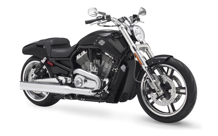 Harley Davidson, 2017, cool motorcykel, nya motorcyklar, svart Harley