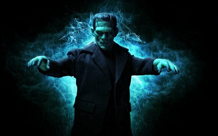 Frankenstein karakteri, kurgusal karakterler