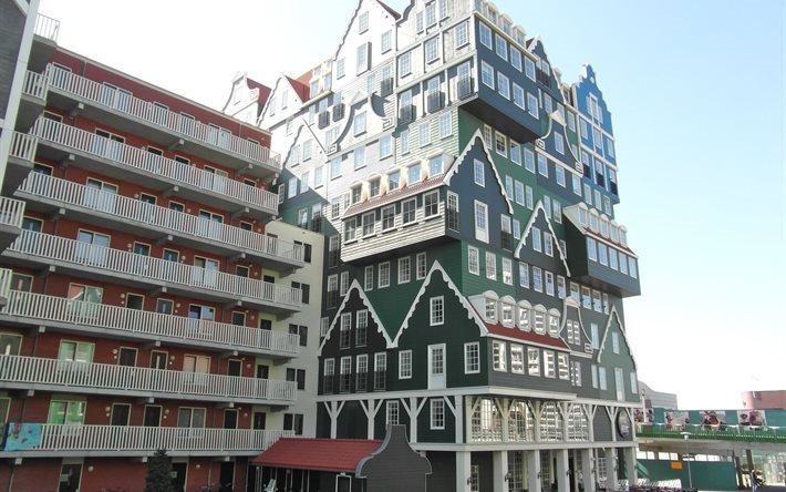 زاندام, يقع فندق inntel, هولندا