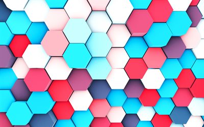 f&#228;rgglada 3D -rhombuses, 4k, rhombic 3D texture, rhombuses -m&#246;nster, makro, 3D -rhombuses, rhombic -m&#246;nster, bakgrunder med rhombuses, rhombic textures, rhombuses