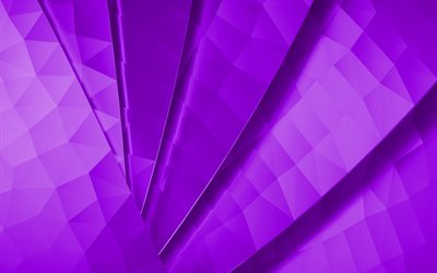 4k, purple abstract background, purple polygon background, purple abstraction, purple lines background, creative purple background