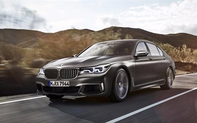 BMW M760Li xDrive, 2017 cars, luxury cars, 7-series, german cars, BMW
