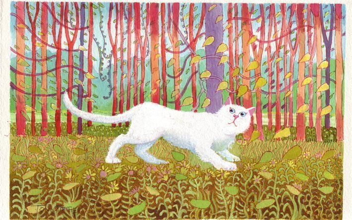 david hockney, cat percy, british artist