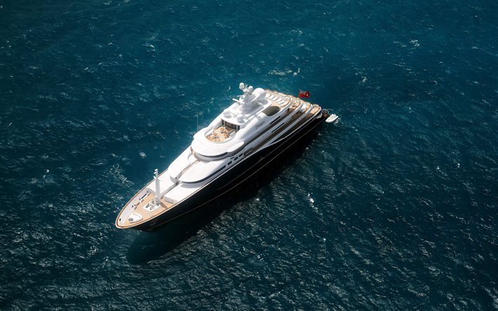 luxus-yacht, teuer, yacht, meer, mittelmeer, cannes