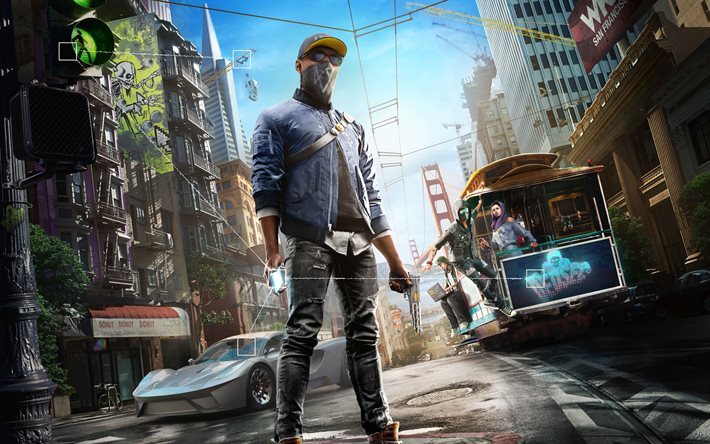 Watch Dogs 2, 2016, computer game, action