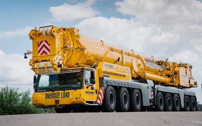 Liebherr LTM 1650-8-1, HDR, mobile cranes, 2022 cranes, construction machinery, special equipment, construction equipment, Liebherr