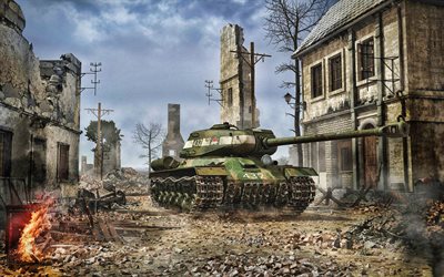 T-34, WoT, artwork, tanks, online games, World of Tanks, battle, Soviet tanks