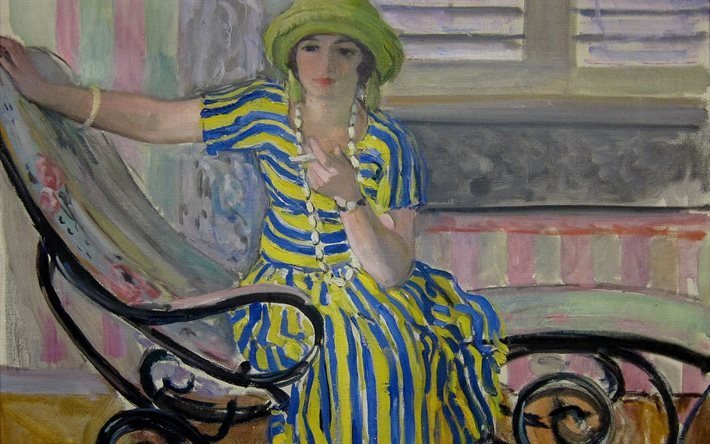 henri lebacq, henri lebasque, french artist, cigarette, 1921
