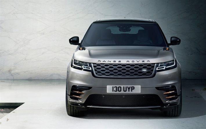 Range Rover Velar, Land Rover, 2017, Vista frontal, carros de luxo, carros novos, Range Rover