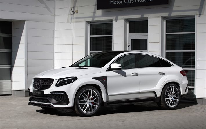 ball wed, mercedes, c292, coupe, tuning, mercedes-benz gle-class, white mercedes
