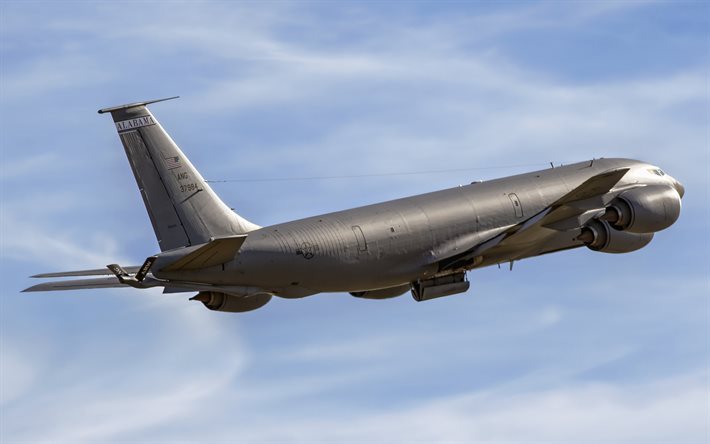 Boeing KC-135R Stratotanker, tanker aircraft, military aircraft