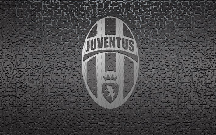 La Juventus, de Italia, con el emblema de la Serie a, el logotipo de la Juventus de Tur&#237;n