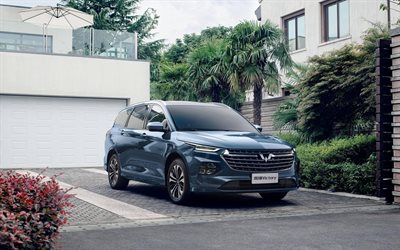 4k, Wuling Victory, parking, 2021 cars, SUVs, luxury cars, 2021 Wuling Victory, chinese cars, Wuling