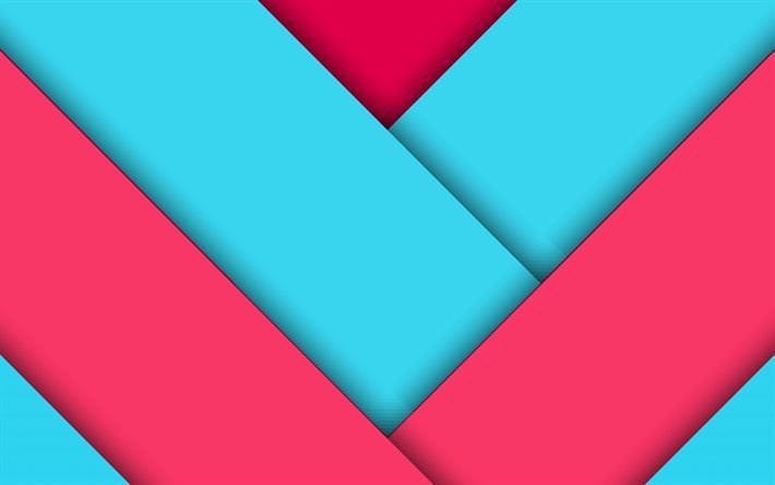 pink blue abstraction, material, rectangles, colorful line