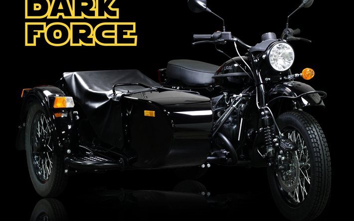 dark force, 2016, ural, black, stroller