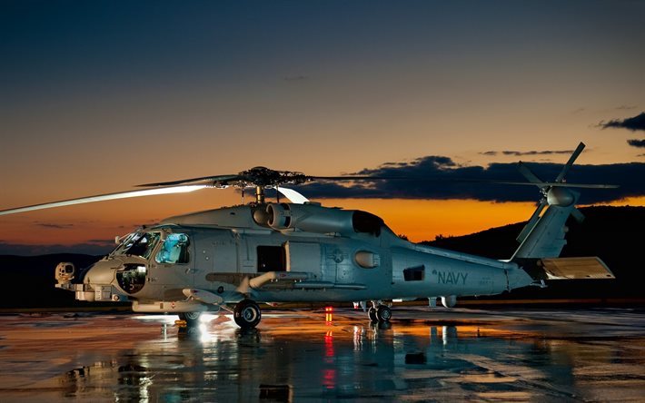 sea hawk, sikorsky, black hawk, helikopteri, sotilaallinen, yhdysvaltain laivaston, uh-60