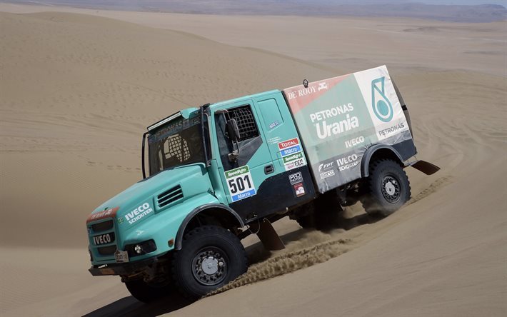 2015, iveco, semi tractor, sands, powerstar, evolution 2, truck, 4x4, dakar, offroad, rally