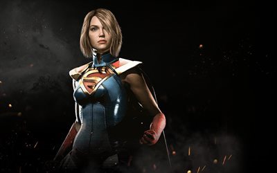 Injustice 2, Supergirl, superheroes, 2017 games