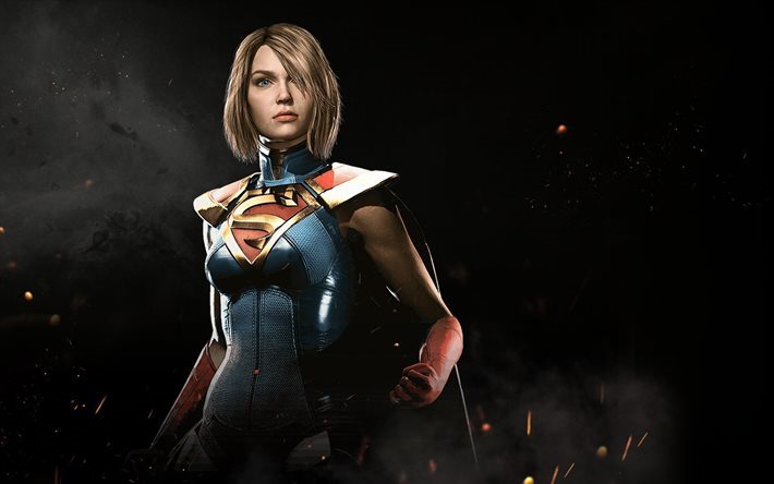 La injusticia 2, Supergirl, superh&#233;roes, juegos de 2017
