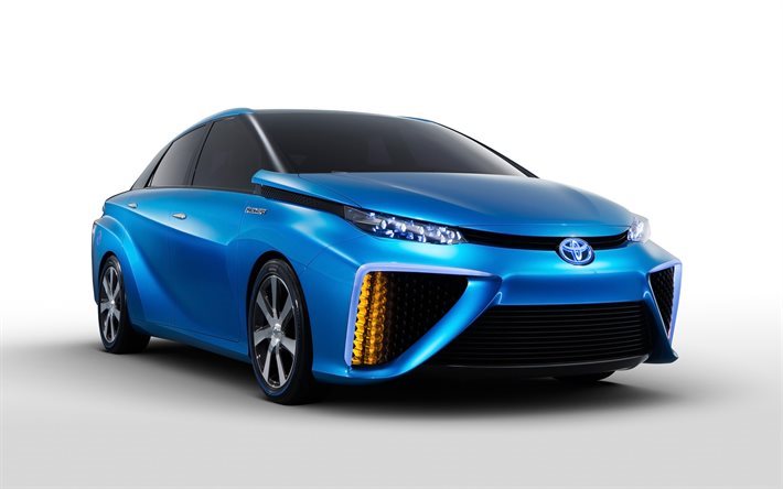 تويوتا FCV, 2016, مفهوم, الأزرق, كهربائي سيارات تويوتا