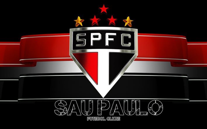 Sao Paulo FC, football, Brazil, emblem Sao Paulo